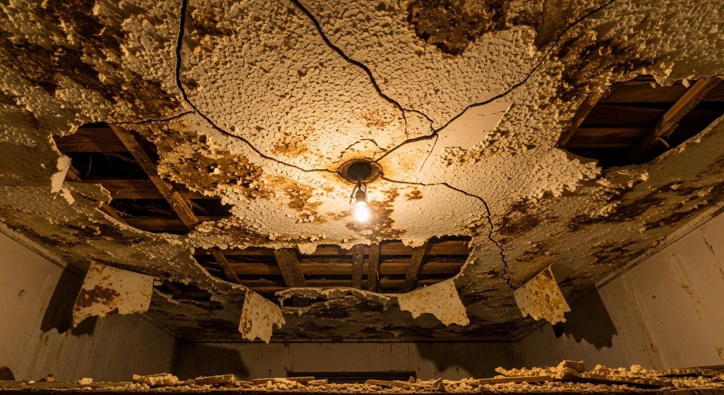 Ceiling damage issue